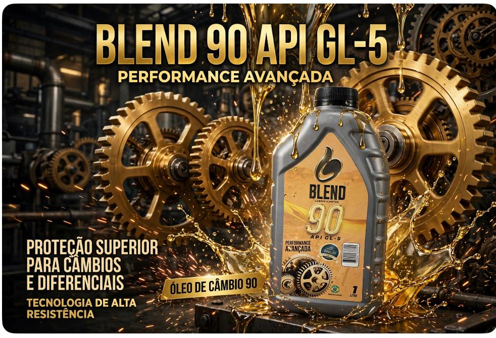 Embalagem do lubrificante Blend 90 API GL-5