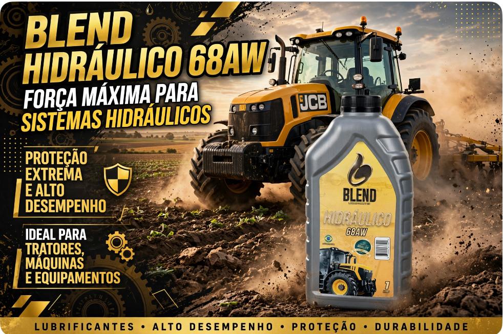 Embalagem do lubrificante Blend Hidráulico 68AW